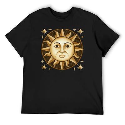 Ancient Sun T-shirt oversized t-shirt t-shirts gepersonaliseerd nieuwe editie oversized heren effen t-shirts