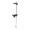 Portable Fishfinder Bracket Transducer Mount 3.15in Clamp & 360° Rotation Aluminum Alloy Fits All Fishing Boats and Canoes