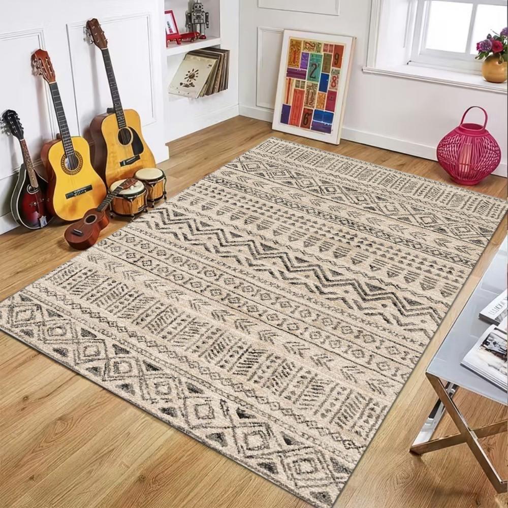 Outdoor Rugs Reversible Outdoor Plastic Straw Rugs Boho PatioIndoor Carpets RV Mat for Family Camp Picnic Bedroom Area Rug