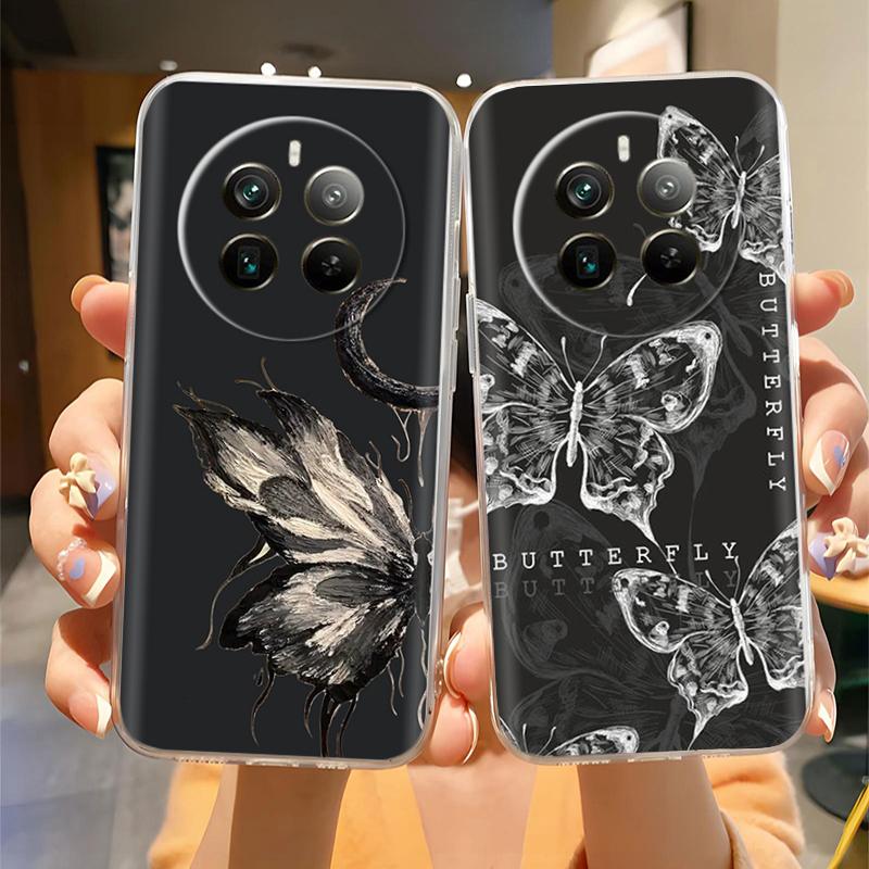 For Realme 12 Plus Case Silicone Soft TPU Back Cover For Realme 12 Pro Plus Realme12 Pro+ Phone Cases Protect Transparent Fundas
