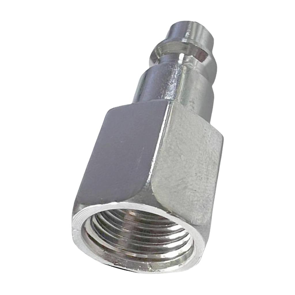 Acoplador NPT de 1/4 de pulgada Conector de Compresor de Aire Racor para Manguera de Línea de Aire Adaptador de Acoplamiento Acoplador Rápido Extremo Conector Duradero