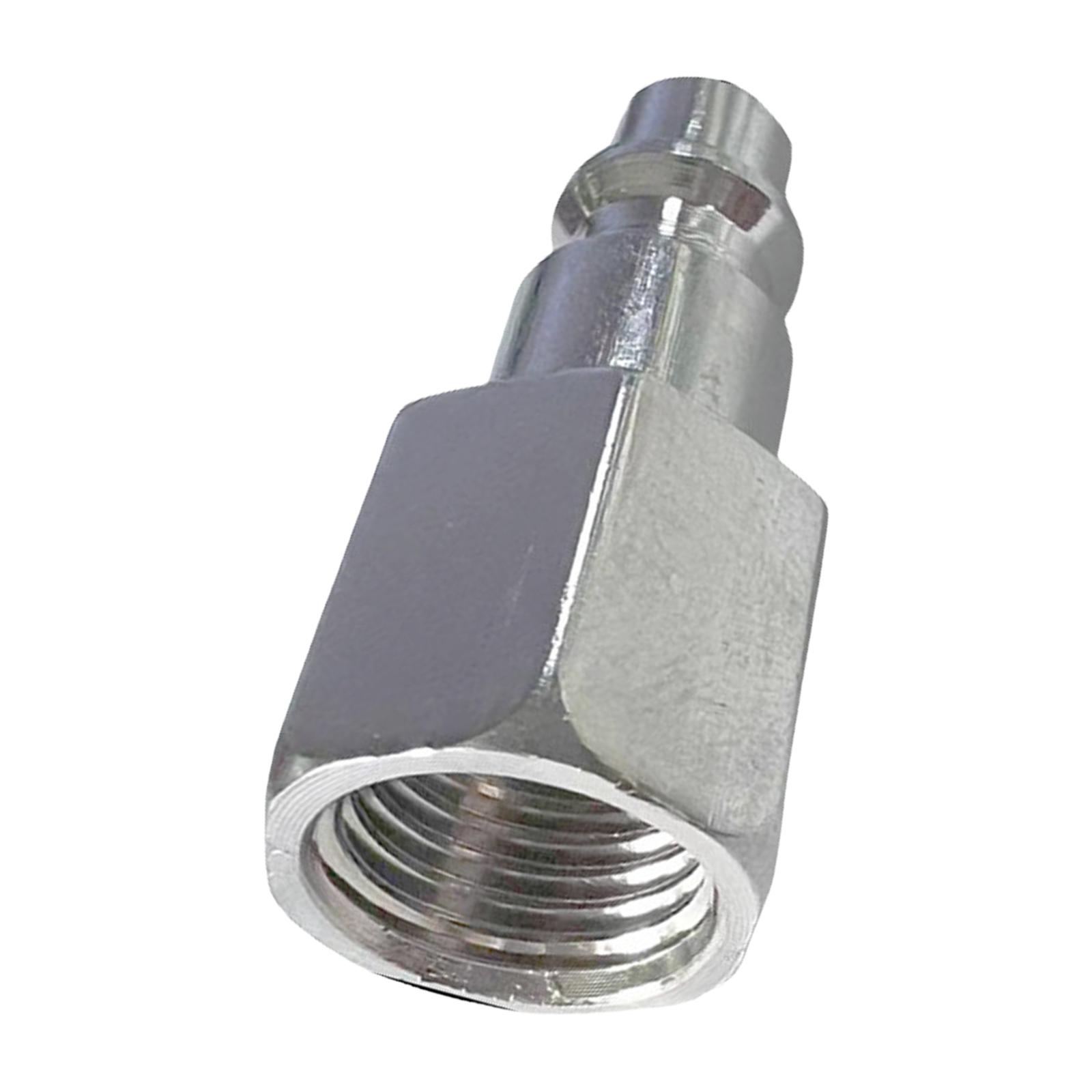 

1/4inch NPT Coupler Air Compressor Connector Air Line Hose Fitting Coupling Adapter Quick Coupling Connector Enduring B