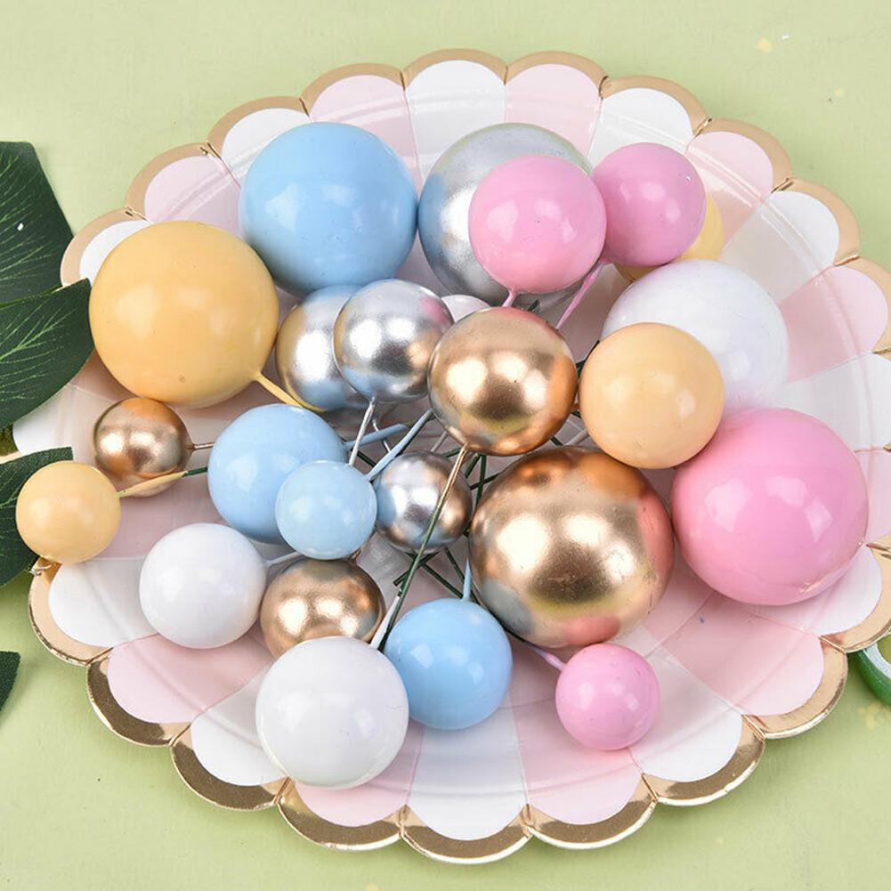 20*Mixed Size Cake Xmas Decor Balls DIY Tools Wedding Christmas Tree Decor