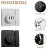 Security Combination Lock Glowing & Not Pry Designs Lock Kids Safe  Multiple Use Glowing Combination Lock for Household
