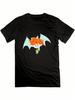 Laifu Hotel Transylvania 2 Dennis Unisex's T Shirt Black