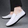 Fashion Fashion Genuine Leather Casual Shoes 2025 New Men Flats Slip-on Men's Dress Loafers Spring Autumn Soft-soled Male Driving Shoes