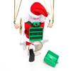 Christmas Ornaments Electric Toy Parachute Santa Clause Tumbling Dancing Decor