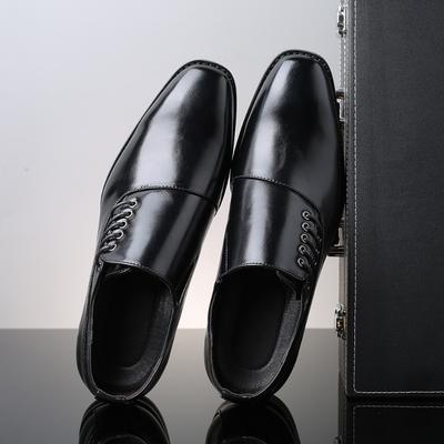 Mode Herrenschuhe Luxus Britische Lederschuhe Mode Business Casual Schuhe für Herren Party Hochzeitsschuh Slipper Übergröße 48 Herrenschuhe