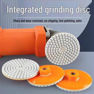 One-Piece Angle Grinder Disc for Tile, Stone, and Marble Edge Trimming and Polishing