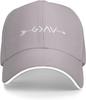 God is Greater Than Highs and Lows Arrow Graphic Baseball Cap Polyester Adjustable Unisex Adults