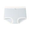 Women's Summer Skin Friendly Breathable 10A Antibacterial Cotton Crotch Traceless Elastic Naked Small Boxer Briefs