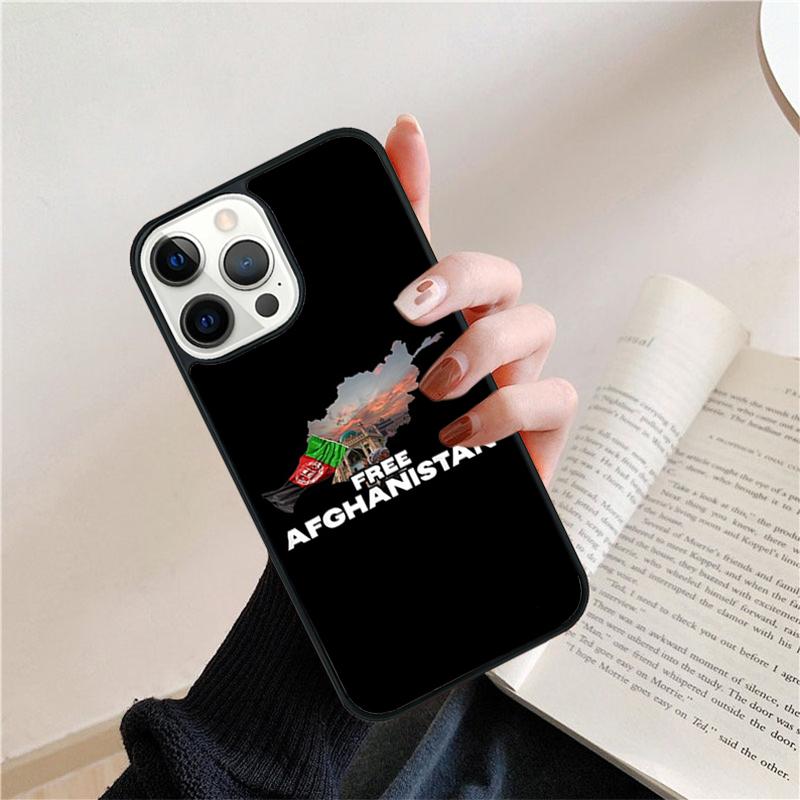Afghanistan Flag Mobile Phone Cases Cover For iPhone 17 Air 16 16e 15 14 12 13 11 Pro MAX apple Plus Coque