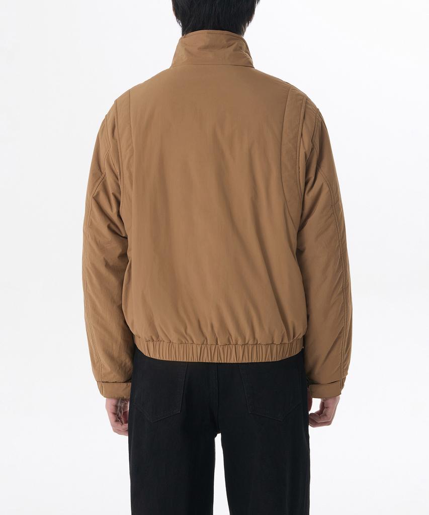 Musinsa Standard Giacca Blouson Imbottita con Collo Alto [Marrone Deserto]
