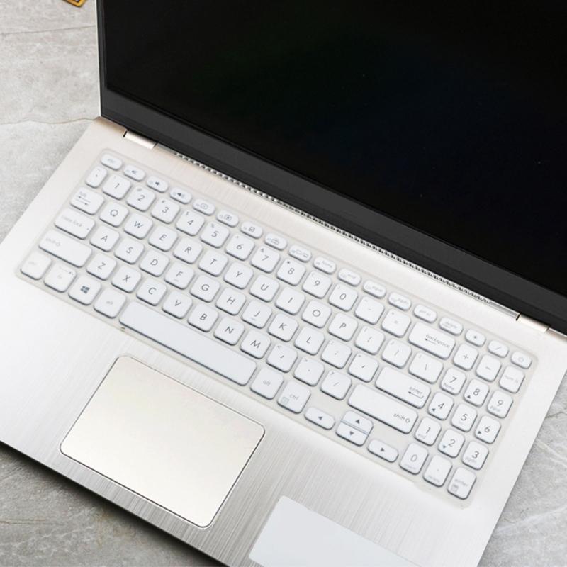Silicone Keyboards Protectors for FL8700F S530UN Laptop Dust and Spill Resistant Semi Transparents