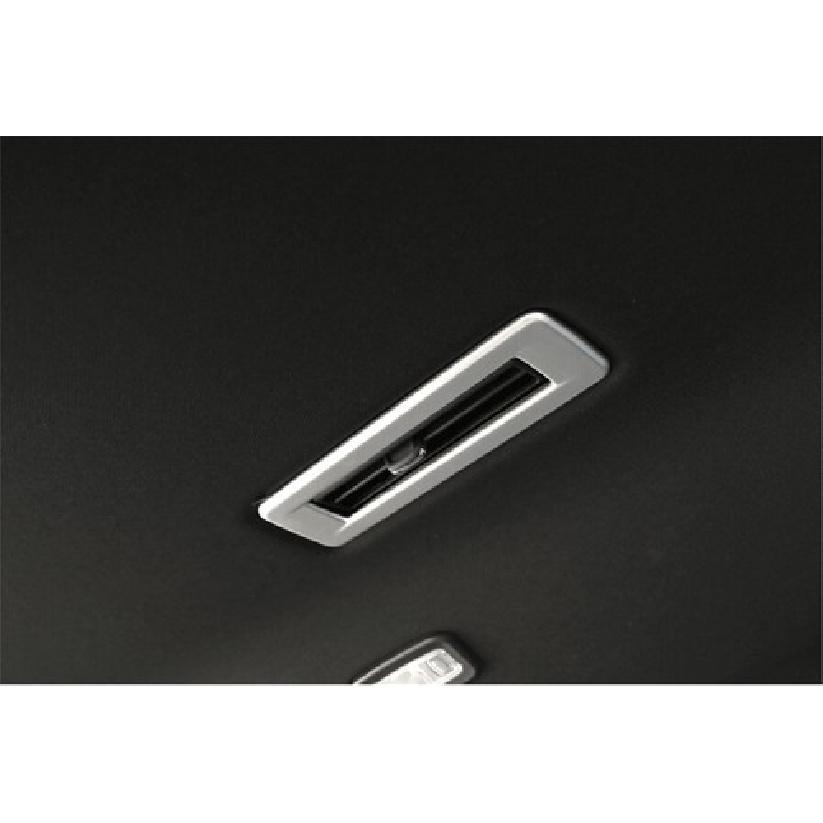 For Cadillac XT6 2020 2025 Matte Silver Car Roof Air Outlet Vent Frame Trim 2PCS