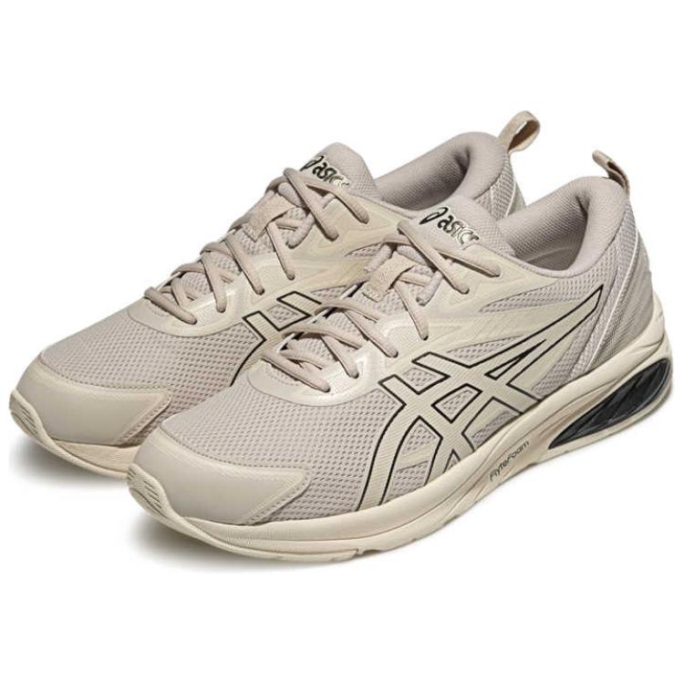 Asics Gel Quantum Kei Oatmeal Gunmetal Unisex Sneakers Cream 1203A601-250