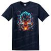 Goku Ultra Instinct Anime T Shirt Neon Energy Warrior Graphic Art Tee Gift Idea