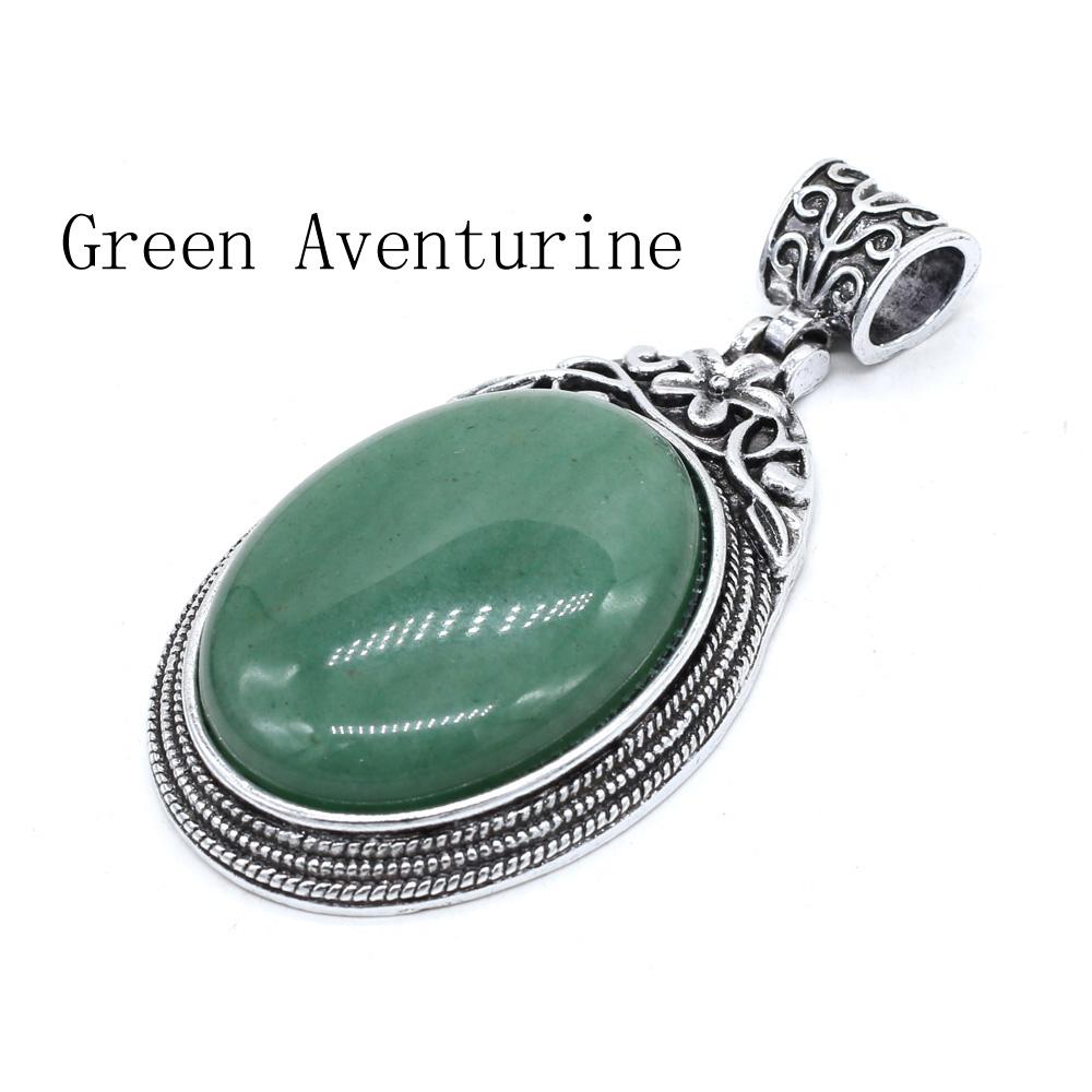 

1 шт. винтажный овальный хрустальный кулон в богемном стиле, лечебные подвески из натурального камня для DIY женщин и мужчин, ожерелье, аксессуары для изготовления ювелирных изделий 4 × 6 см 4x6cm