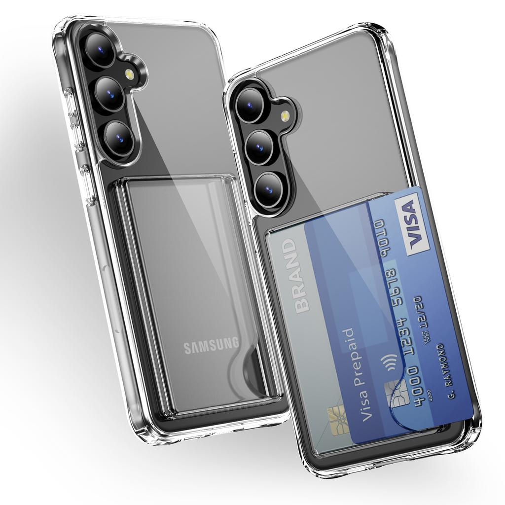 For Samsung Galaxy S26+ Case Protective TPU Phone Cover with Card Holder
