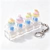 Mechanical Keyboard Clicker Toy Keyring Finger Button Finger Press Keycap Keychain  Sensory Toys