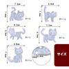 5WYOUKE Silicone Cat Resin Mold with 5 Cute Cat Resin Handmade UV Silicone Resin Earrings [Skull Cat] Mold, Holes, Types, Mold, Parts, Accessories,