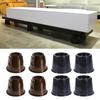 4Pcs Home Cabinet Furniture Legs Lifting Increased Feet Pad Luminous Non-Slip Heavy Duty Appliance Bed Riser Floor