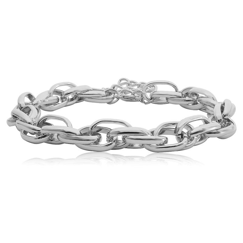 

Панк Хип-Хоп Чокер Ожерелье для Женщин Заявление Готическое Кубинское Массивное Ожерелье as the picture