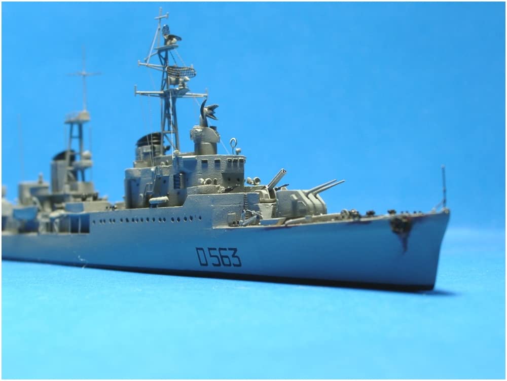 Nico Model Italian Navy San Giorgio Class Destroyer Leader San Marco 1950 Resin Kit PN07011 1/700