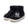 MLB Chunky Classic A FLEECE Bouncer Thermal Waterproof Short Snow Boots Women's Black 3AWBBPB36-50BKS
