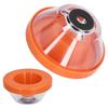 Drill Dust Collector Electric Shockproof Antislip Convenient Durable Drill Dust CatcherOrange