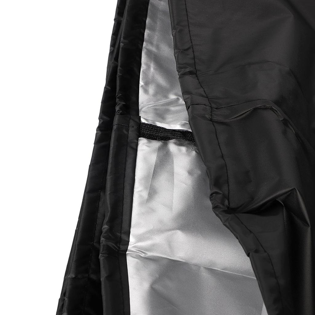 New High Quality Practical Cover For Lawn Mower Heavy Duty Polyester Tractor Cover Waterproof 140X66X91cm For Safely Locking