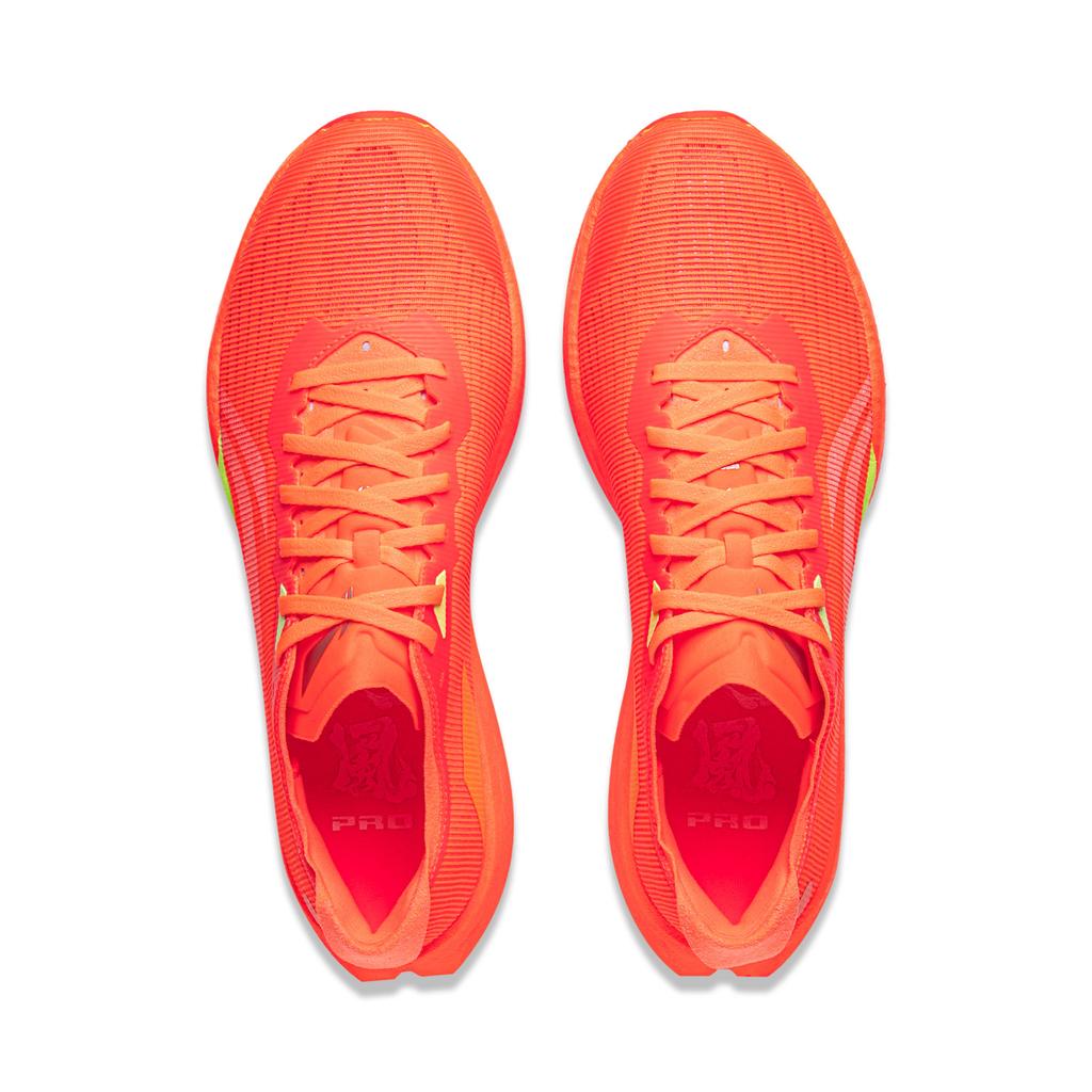 New LINING Trend Pro Running Shoes Unisex Low top Neon Fruit Red ARPV017-4