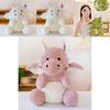 Soft And Cuddly Dragon Plush Toy In Sitting Pose 21cm 32cm 43cm 56cm