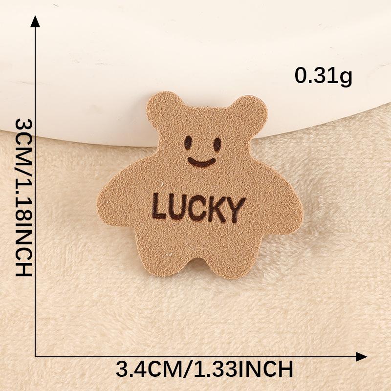 Printed Trademark Clothing Accessories DIY Patch Shoes and Hats Luggage Accessories English Letters Leather Label Cloth Label Cloth Sticker