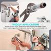 Generies Brands Straight Jaw Tongue and Groove Pliers,Water Pump Pliers Groove Joint Pliers,Carbon Steel,High-Visibility Handle