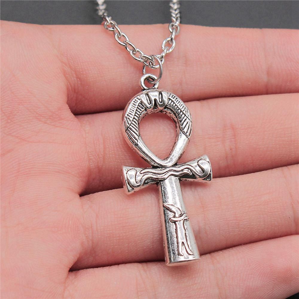 Betendes Kreuz Religiöses Amulett Anhänger Antike Bronze Metall Freund Halskette Neuankunft Geschenk