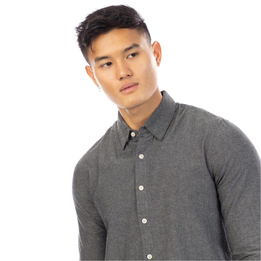 Peter Werth Mens Collared Regular Long-Sleeved Shirt
