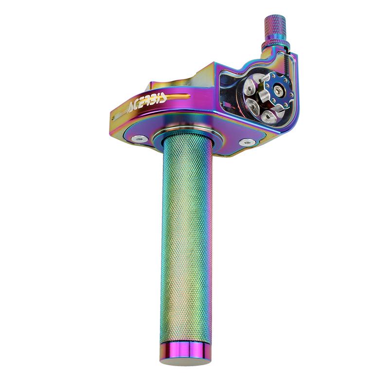 22mm CNC Aluminum Handlebars Multicolor Accelerator Throttle Twist Grips