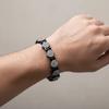High Polished Anti Static Bangle Magnet Rhinestone Wrist Chain Minimalist Magnetic Bracelet  Party