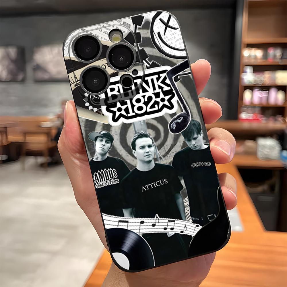 

Fashion Blink 182 Phone Case For IPhone 17 Pro Max 15 Pro 16 14 Plus 12 13 Mini 11 Pro Shockproof Soft Cover iPhone11 ProMax