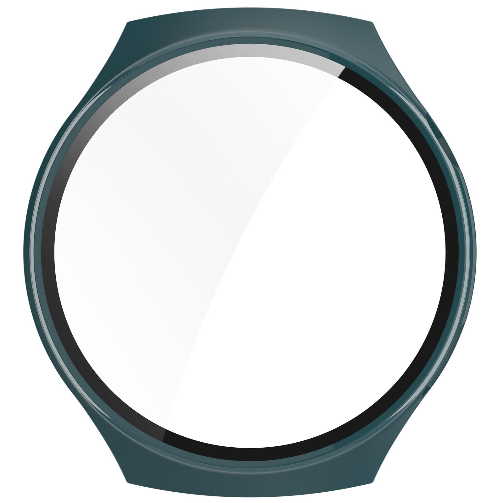 

Защитные стекла для смарт-часов Бампер-рукав Полная защитная крышка Чехол, устойчивый к царапинам для Huawei Watch 4 Pro зелёный