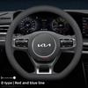 Leather Car Steering Wheel Cover for Kia Niro Sorento Picanto Seltos Carnival K5 Ceed K4 K3 Xceed Sportage 2015 -  2024 2025