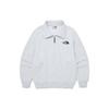 Comfortable Half-Zip Casual Hoodie Women Hoodies Oatmeal NM5MQ01J