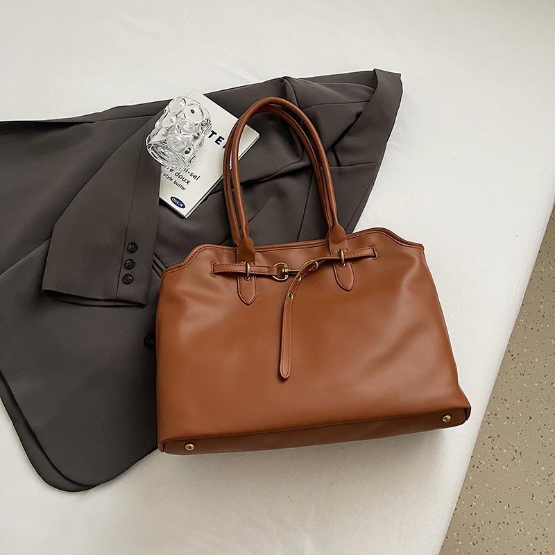 Vintage Maillard Unterarm-Tragetasche Vielseitig Großes Fassungsvermögen Lässig Pendler Schulter Damen Tasche