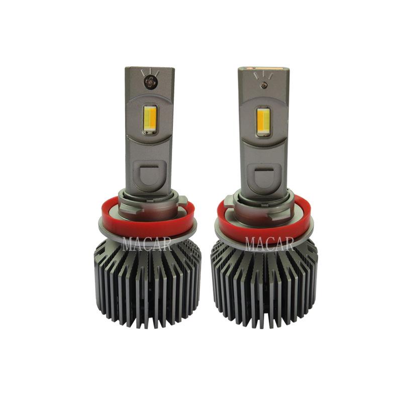 

Универсальная суперяркая светодиодная лампа для автомобильной фары, с изменяемым цветом, подходит для малых и больших автомобилей, H11/H1/H4, высокая яркость, сильный свет 9006