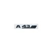 ABS For Mercedes Benz A35 45 43 AMG W177 W176 A35 A45 A45S TURBO 4MATIC Car Trunk Letters Emblem Badge Logo Stickers Accessoriesppp1