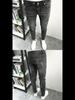 Men's Korean Style Stretch Skinny Jeans, Elastic Waist, Trendy All-Match Blue Pants for Spring and Autumn
