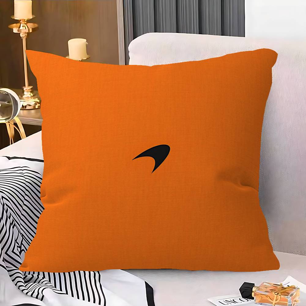 

Fashion M-McLaren Logo Decorative Room Aesthetics Pillow Case Home Decor Bedroom Sofa Bed Couch Pillow Cover 45x45 12x12Inch