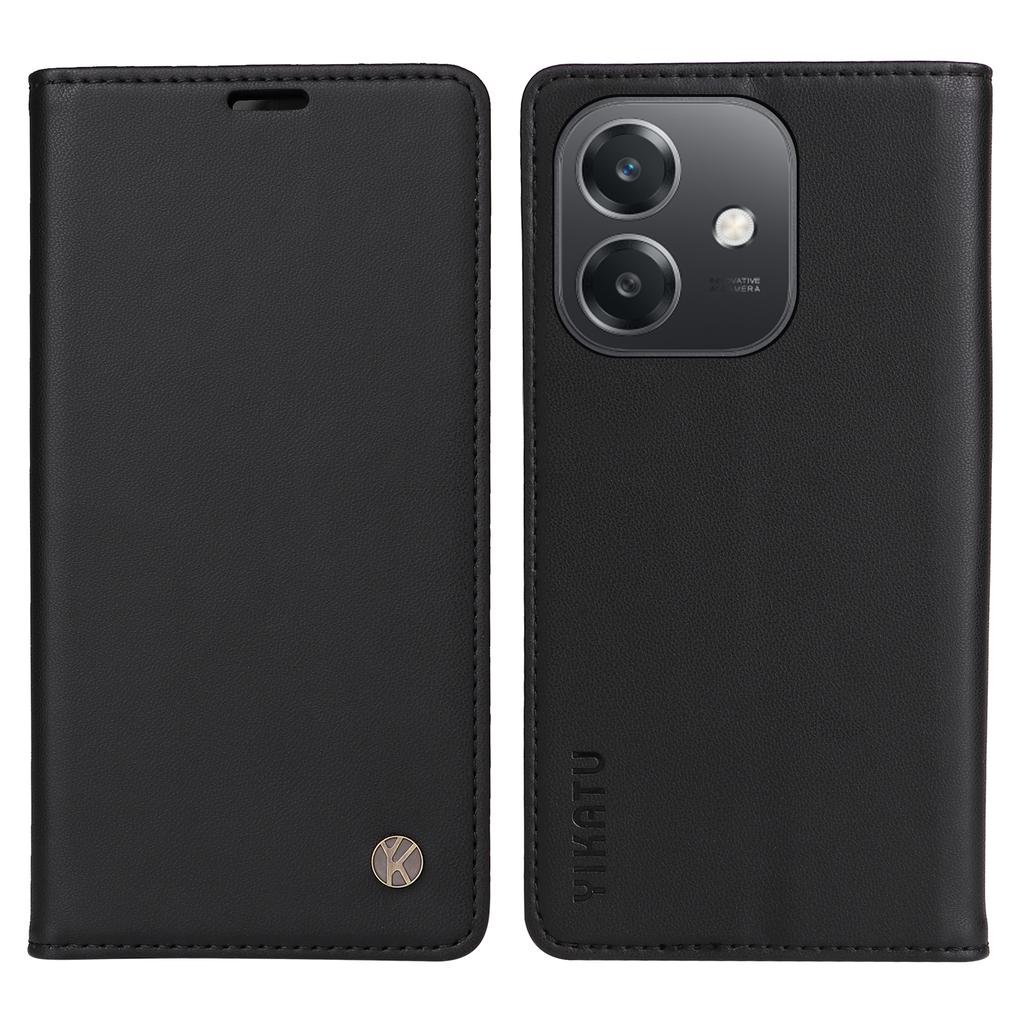 YIKATU For Oppo A5x 5G/A3x 4G/5G (India)/A3 4G/5G/A60 5G/A40 4G/A40M 4G Case Stand Leather Phone Cover Magnetic Closure