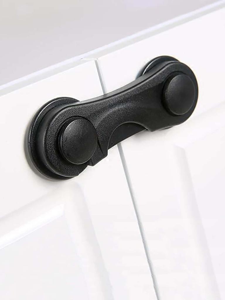 1/5/10pcs Multi-functional safety lock Baby safety cabinet drawer door buckle household white bathroom refrigerator lock